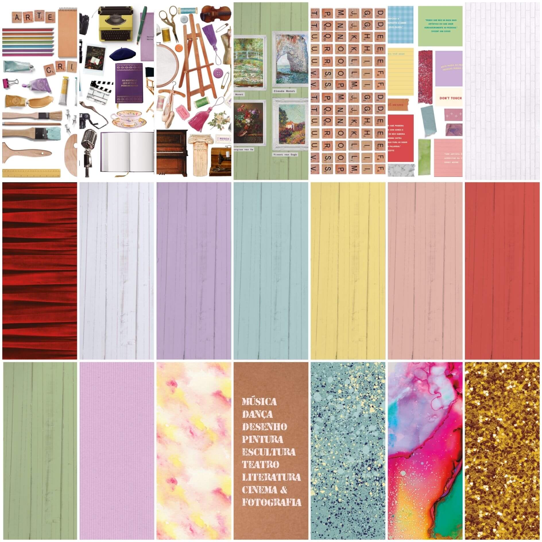 Livro de Recortes Artes (Digital)