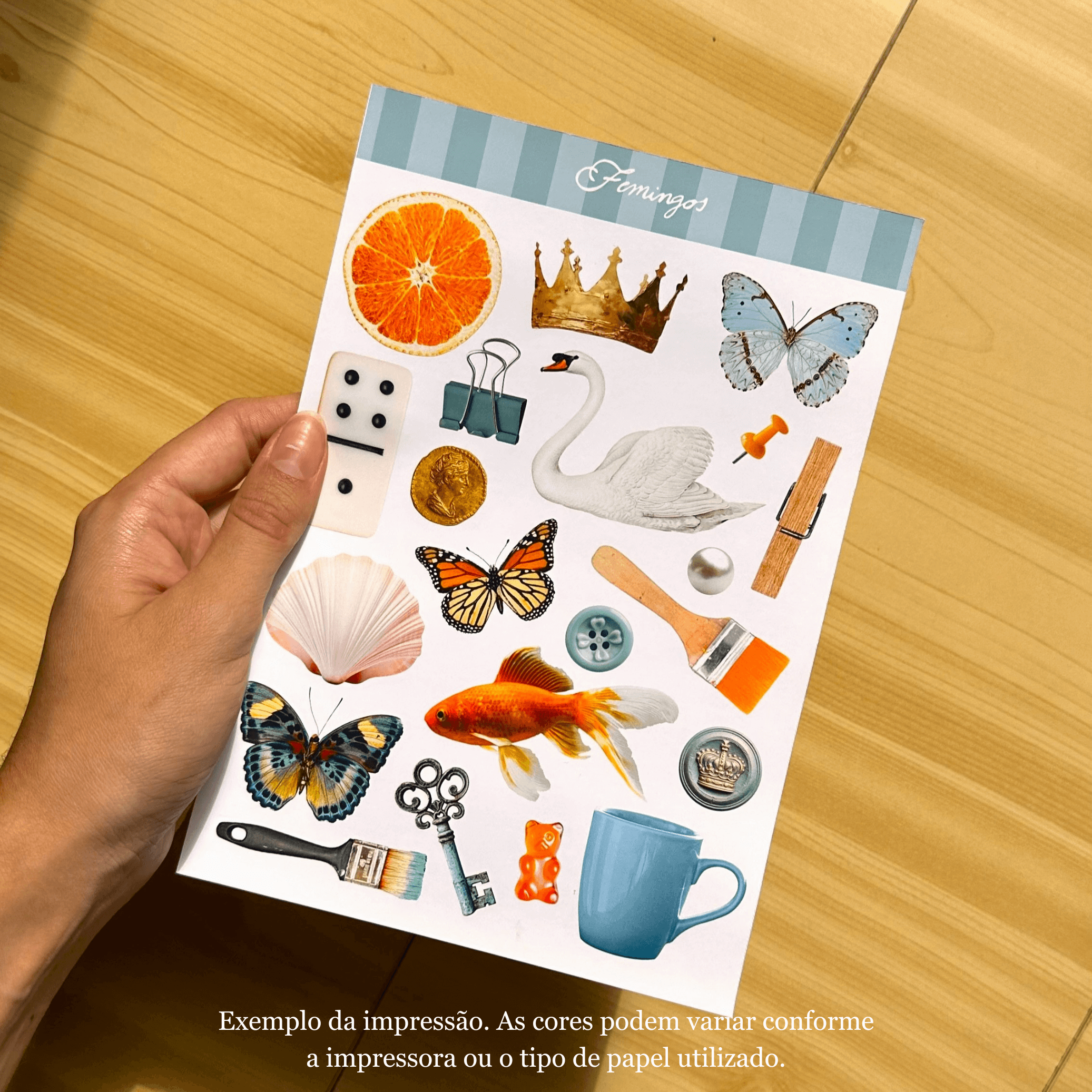 Adesivos Harmonia Azul (Digital)