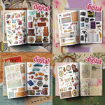 Kit 4 Livros de Recortes (Digital)