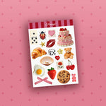 Adesivos Caos Rosa (Digital)