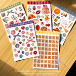 Kit 5 Cartelas de Adesivos (Digital)